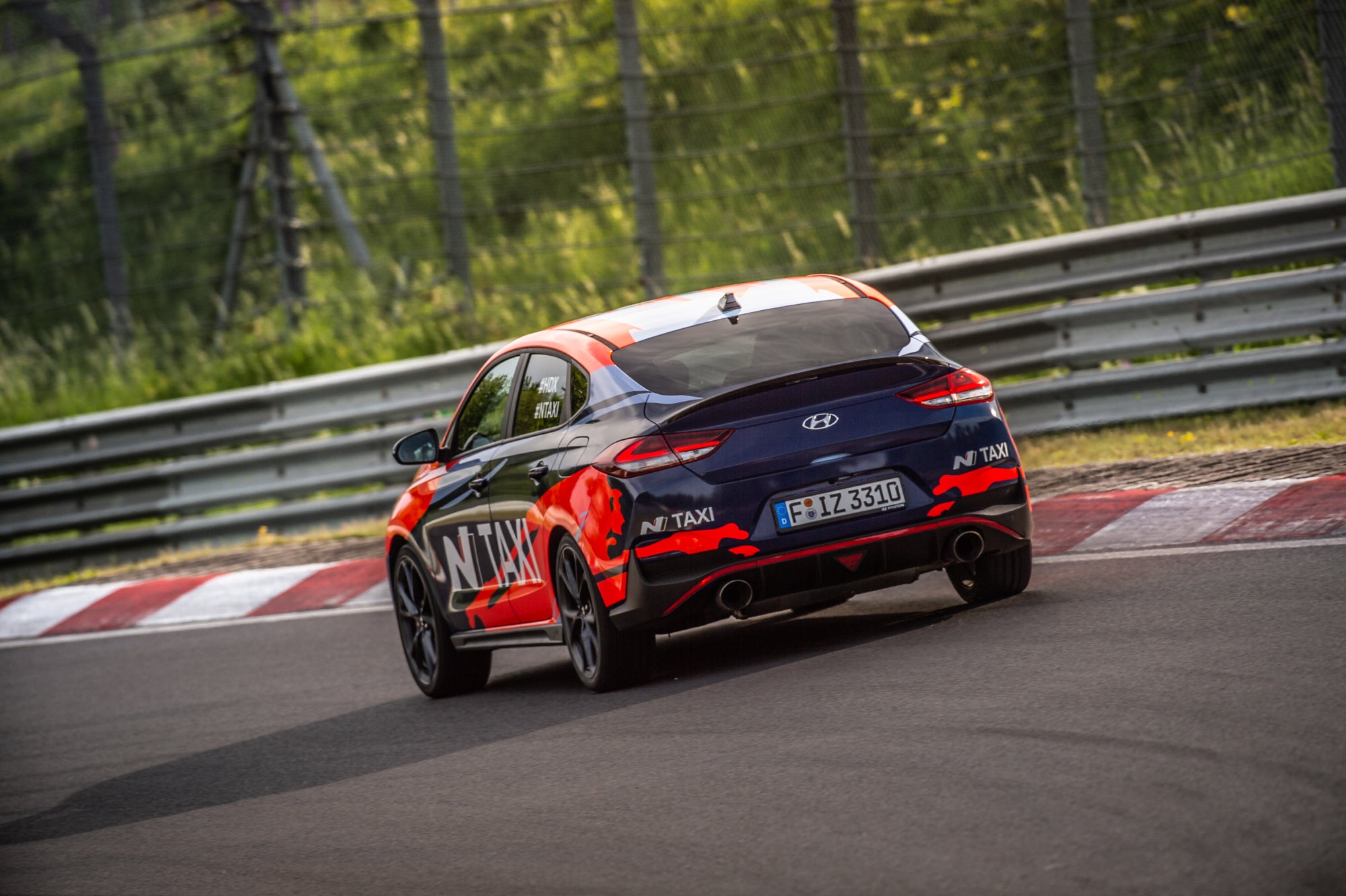 Hyundai N Taxi at Nürburgring
